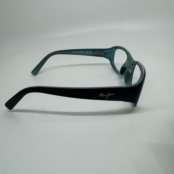 Maui Jim Sunglasses Frame PUNCHBOWL MJ219-03 54-17-135 Black Blue H11716 - Picture 4 of 7